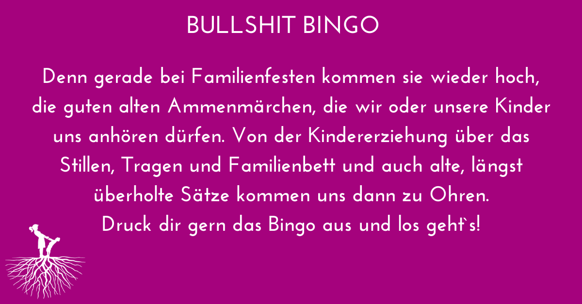 Bullshit Bingo – 16 entbehrliche Sprüche in der Erziehung